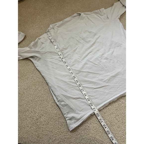 Lululemon Athletica White Long Sleeve Top - Picture 9 of 9